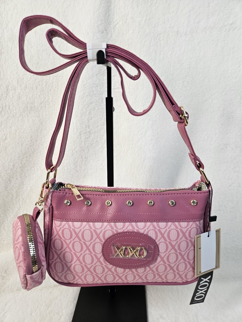 NWT XOXO Pink Shoulder/Crossbody Bag